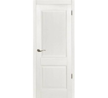 Ока Межкомнатная дверь модель Элегия Браш цвет эмаль белая