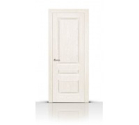 СитиДорс межкомнатная дверь модель Малахит-2 цвет Ясень белый