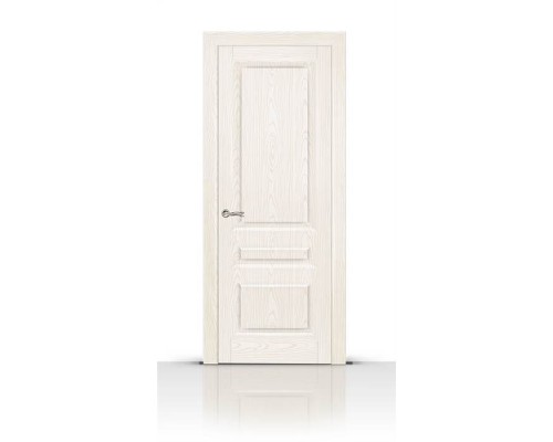 СитиДорс межкомнатная дверь модель Малахит-2 цвет Ясень белый