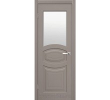 Юкка Межкомнатная дверь Гранд 4 стекло мателюкс
