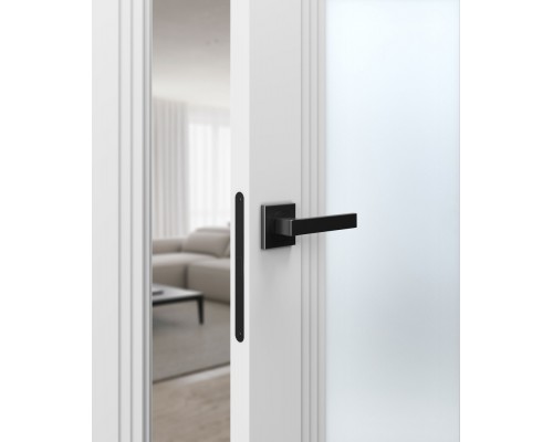 Дверь Belwooddoors Межкомнатная дверь Левел 1 со стеклом Эмаль светло-серый