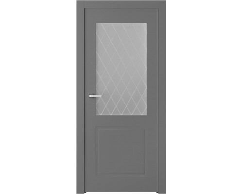 Дверь Belwooddoors Кремона 2 со стеклом Эмаль белый