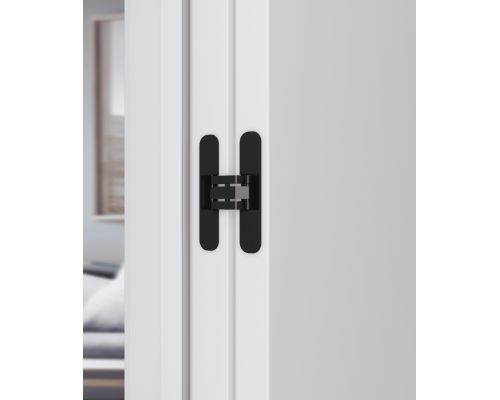 Дверь Belwooddoors Межкомнатная дверь Вега 1 Молдинг Золото глухая Эмаль жемчуг