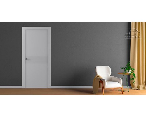 Дверь Belwooddoors Межкомнатная дверь Ивент 2 глухая Эмаль графит Дверь Belwooddoors Межкомнатная дверь Ивент 2 глухая Эмаль графит