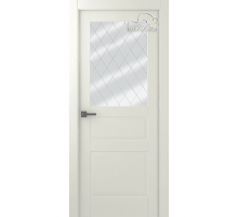 Дверь Belwooddoors Межкомнатная дверь Инари со стеклом Эмаль жемчуг