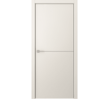 Дверь Belwooddoors Межкомнатная дверь Avesta 1H Молдинг Хром декоративные элементы Эмаль жемчуг
