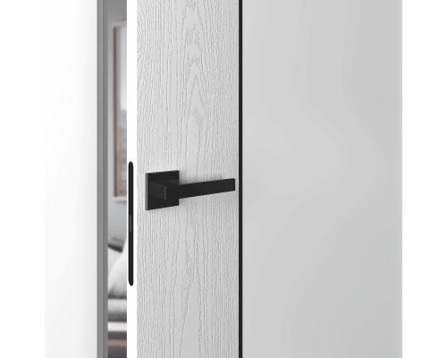 Дверь Belwooddoors Межкомнатная дверь Вега 1 Молдинг Золото глухая Эмаль жемчуг