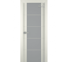 Дверь Belwooddoors Межкомнатная дверь Arvika 202 со стеклом Эмаль жемчуг