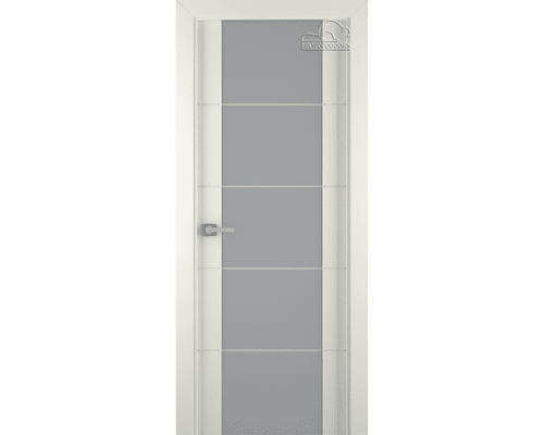 Дверь Belwooddoors Межкомнатная дверь Arvika 202 со стеклом Эмаль жемчуг