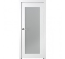 Дверь Belwooddoors Межкомнатная дверь Кремона 1 со стеклом Эмаль белый