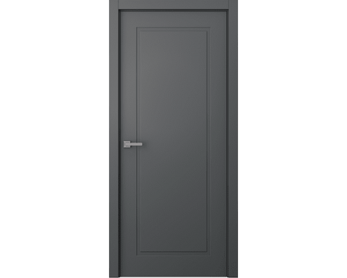 Дверь Belwooddoors Межкомнатная дверь Стелла 1 глухая Эмаль графит Дверь Belwooddoors Межкомнатная дверь Стелла 1 глухая Эмаль графит