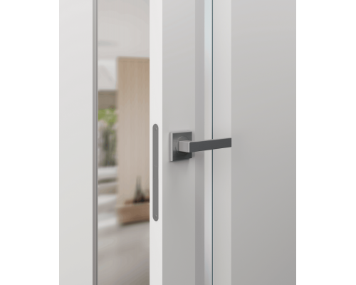 Дверь Belwooddoors Межкомнатная дверь Аргентум 1D со стеклом Эмаль светло-серый Дверь Belwooddoors Межкомнатная дверь Аргентум 1D со стеклом Эмаль светло-серый