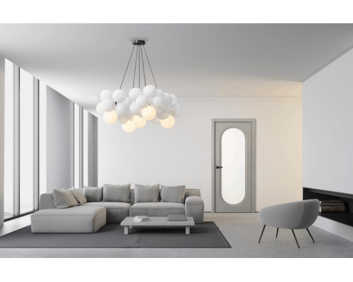 Дверь Belwooddoors Межкомнатная дверь Аргентум 1B со стеклом Эмаль светло-серый Дверь Belwooddoors Межкомнатная дверь Аргентум 1B со стеклом Эмаль светло-серый