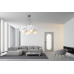 Дверь Belwooddoors Межкомнатная дверь Аргентум 1B со стеклом Эмаль светло-серый