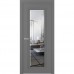 Дверь Belwooddoors Межкомнатная дверь Либра 1 с зеркалом Эмаль графит