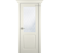 Дверь Belwooddoors Межкомнатная дверь Alta со стеклом Эмаль жемчуг
