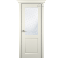 Дверь Belwooddoors Межкомнатная дверь Alta со стеклом Эмаль жемчуг
