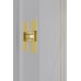 Дверь Belwooddoors Межкомнатная дверь Флекс 1 Молдинг Золото глухая Эмаль заказной