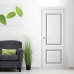 Дверь Belwooddoors Межкомнатная дверь Платинум 2 со стеклом Эмаль белый