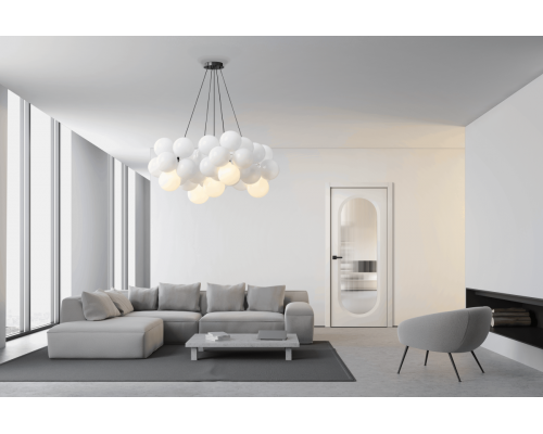 Дверь Belwooddoors Межкомнатная дверь Аргентум 1B со стеклом Эмаль светло-серый Дверь Belwooddoors Межкомнатная дверь Аргентум 1B со стеклом Эмаль светло-серый