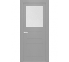Дверь Belwooddoors Межкомнатная дверь Инари со стеклом Эмаль светло-серый