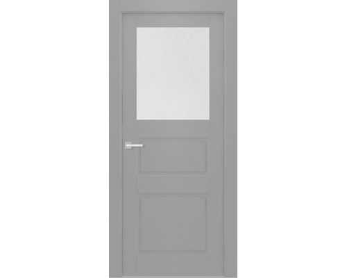 Дверь Belwooddoors Межкомнатная дверь Инари со стеклом Эмаль светло-серый