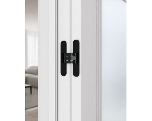 Дверь Belwooddoors Межкомнатная дверь Левел 1 со стеклом Эмаль светло-серый