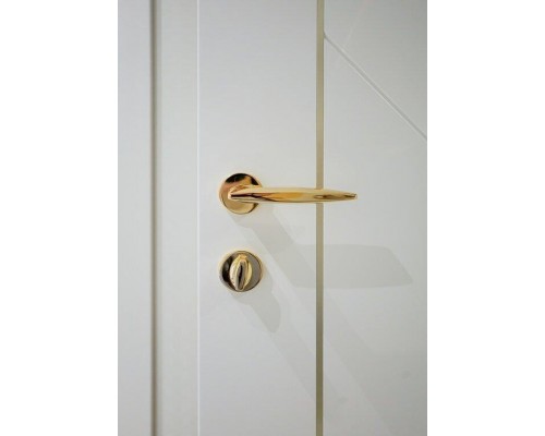 Дверь Belwooddoors Межкомнатная дверь Флекс 1 Молдинг Золото глухая Эмаль заказной Дверь Belwooddoors Межкомнатная дверь Флекс 1 Молдинг Золото глухая Эмаль заказной
