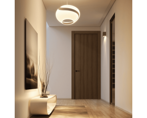 Дверь Belwooddoors Межкомнатная дверь Лайнвуд 1 глухая Дуб натуральный