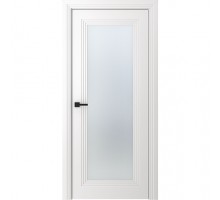 Дверь Belwooddoors Межкомнатная дверь Левел 1 со стеклом Эмаль белый