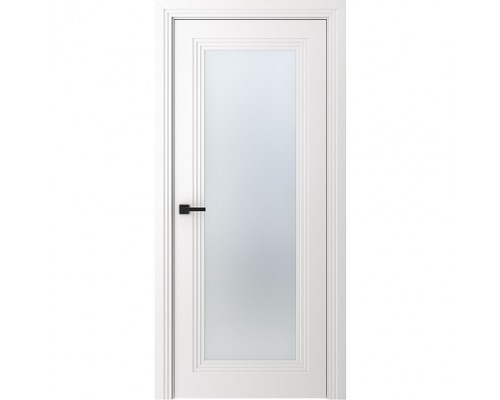 Дверь Belwooddoors Межкомнатная дверь Левел 1 со стеклом Эмаль белый
