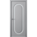 Дверь Belwooddoors Межкомнатная дверь Аргентум 1D со стеклом Эмаль светло-серый