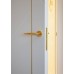 Дверь Belwooddoors Межкомнатная дверь Флекс 1 Молдинг Золото глухая Эмаль заказной