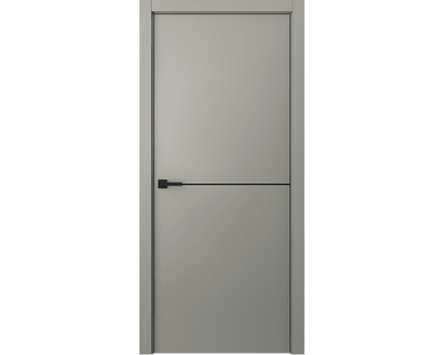 Дверь Belwooddoors Межкомнатная дверь Avesta 1H Молдинг Чёрный декоративные элементы Эмаль шёлк