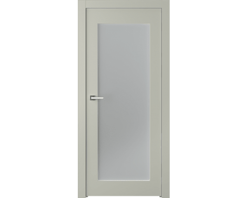 Дверь Belwooddoors Межкомнатная дверь Кремона 1 со стеклом Эмаль шёлк