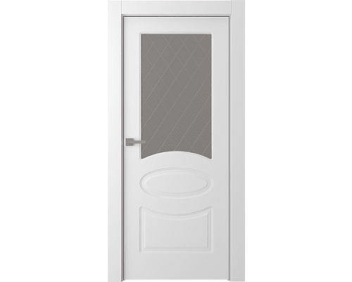 Дверь Belwooddoors Межкомнатная дверь Элина со стеклом Эмаль белый Дверь Belwooddoors Межкомнатная дверь Элина со стеклом Эмаль белый