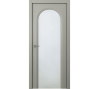 Дверь Belwooddoors Межкомнатная дверь Аргентум 1A со стеклом Эмаль шёлк