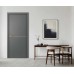 Дверь Belwooddoors Межкомнатная дверь Avesta 1H Молдинг Золото глухая Эмаль белый