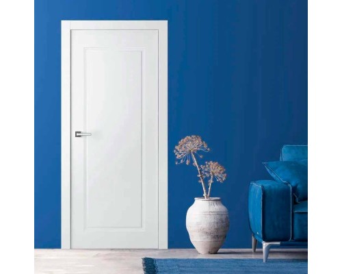 Дверь Belwooddoors Межкомнатная дверь Кремона 1 глухая Эмаль белый Дверь Belwooddoors Межкомнатная дверь Кремона 1 глухая Эмаль белый