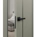 Дверь Belwooddoors Межкомнатная дверь Флекс 1 Молдинг Чёрный глухая Эмаль светло-серый