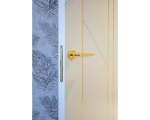Дверь Belwooddoors Межкомнатная дверь Флекс 1 Молдинг Золото глухая Эмаль заказной Дверь Belwooddoors Межкомнатная дверь Флекс 1 Молдинг Золото глухая Эмаль заказной