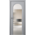 Дверь Belwooddoors Межкомнатная дверь Аргентум 1A со стеклом Эмаль светло-серый