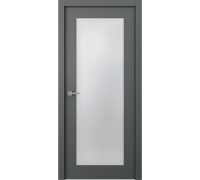 Дверь Belwooddoors Межкомнатная дверь Стелла 1 со стеклом Эмаль графит