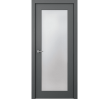 Дверь Belwooddoors Межкомнатная дверь Стелла 1 со стеклом Эмаль графит