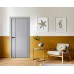 Дверь Belwooddoors Межкомнатная дверь Вега 1 Молдинг Черный глухая Эмаль шёлк