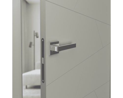 Дверь Belwooddoors Межкомнатная дверь Svea глухая Эмаль светло-серый