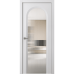 Дверь Belwooddoors Межкомнатная дверь Аргентум 1A со стеклом Эмаль белый