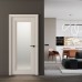 Дверь Belwooddoors Межкомнатная дверь Левел 1 со стеклом Эмаль светло-серый