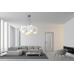 Дверь Belwooddoors Межкомнатная дверь Аргентум 1D со стеклом Эмаль светло-серый