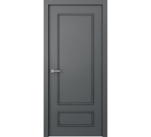 Дверь Belwooddoors Межкомнатная дверь Ламира 5 глухая Эмаль графит